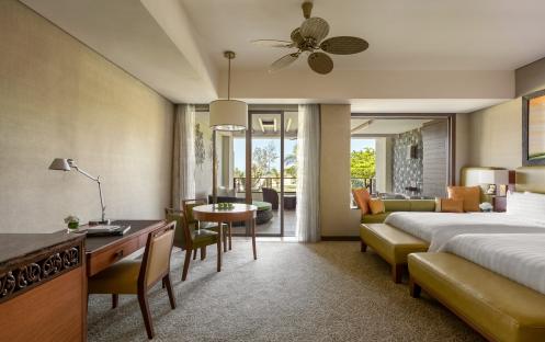 Shangri-La_s Rasa Ria Resort and Spa - Ocean Wing Jr Suite Garden Twin